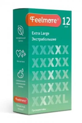 Купить feelmore (филлморе) презервативы экстрабольшие, 12 шт в Нижнем Новгороде