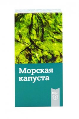 Купить ламинария (морская капуста), пачка 100г бад в Нижнем Новгороде