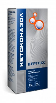 Купить кетоконазол 2%, шампунь лекарственный для лечения и профилактики перхоти и себорейного дерматита, 75г в Нижнем Новгороде