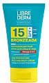 Librederm Bronzeada (Либридерм) крем солнцезащитный с Омега 3-6-9 и термальной водой, 150мл SPF15
