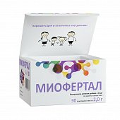 Купить миофертал, порошок для приема внутрь, пакетики-стики 2г, 30 шт бад в Нижнем Новгороде