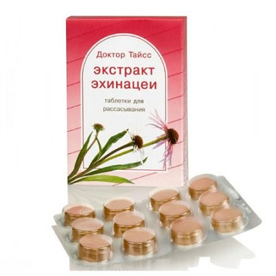 Купить д-р тайсс эхинацеи экстракт, таблетки для рассывания  24 шт бад в Нижнем Новгороде