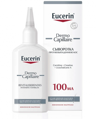 Купить eucerin dermo capillaire (эуцерин) сыворотка против выпадения волос 100 мл в Нижнем Новгороде