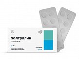Купить золтралин солофарм, таблетки покрытые пленочной оболочкой 100 мг, 30 шт в Нижнем Новгороде