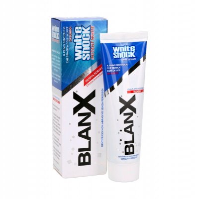 Купить бланкс (blanx) зубная паста вайт шок мгновенное отбеливание,75мл в Нижнем Новгороде