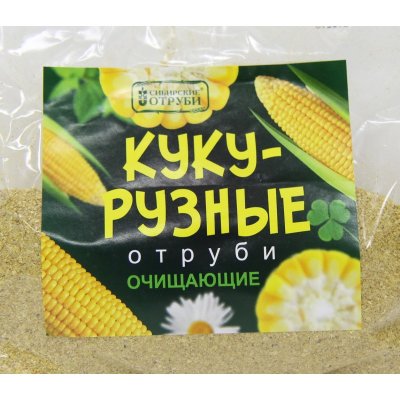 Купить отруби сибирские кукурузные очищающие, 180г в Нижнем Новгороде