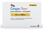 Купить сигдуо лонг, таблетки с модифицированным высвобождением покрытые пленочной оболочкой 10мг+1000мг, 30 шт в Нижнем Новгороде