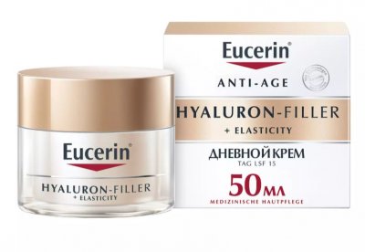 Купить eucerin hyaluron-filler+elasticity (эуцерин) крем для лица дневной 50 мл в Нижнем Новгороде