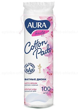 Aura (Аура) ватные диски 100шт