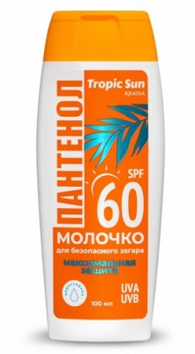 Купить krassa tropic sun (красса) молочко для безопасного загара с пантенолом spf60 100мл в Нижнем Новгороде