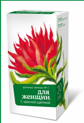 Купить фиточай алтай №1, для женщин с красной щеткой, фильтр-пакеты 2г, 20 шт бад в Нижнем Новгороде