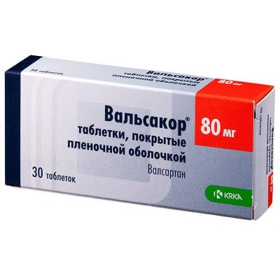 Купить вальсакор, таблетки, покрытые пленочной оболочкой 80мг, 30 шт в Нижнем Новгороде