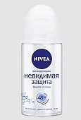 Купить nivea (нивея) дезодорант шариковый невидимая защита, 50мл в Нижнем Новгороде