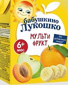 Купить бабушкино лукошко сок мультифруктовый для питания детей раннего возраста 200 мл в Нижнем Новгороде