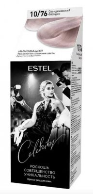 Купить estel (эстель) краска-уход для волос celebrity тон 10/76 скандинавский блондин в Нижнем Новгороде