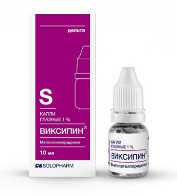 Купить виксипин, капли глазные 1%, флакон 10мл в Нижнем Новгороде
