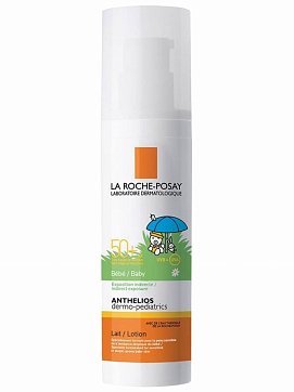 La Roche-Posay Anthelios (Ля Рош Позе) Дермо Бейби молочко для лица и тела детское, 50мл SPF50+