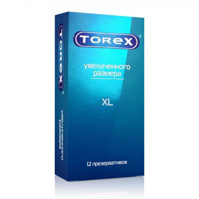Купить torex (торекс) презервативы увеличенного размера xl 12шт в Нижнем Новгороде