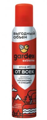 Купить гардекс (gardex) extreme аэрозоль от всех насекомых и клещей, 200мл в Нижнем Новгороде