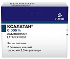 Купить ксалатан, капли глазные 0,005%, флакон-капельница 2,5мл в упаковке 3 шт в Нижнем Новгороде