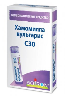 Купить хамомилла вульгарис с30, гомеопатический монокомпонентный препарат растительного происхождения, гранулы гомеопатические 4 гр  в Нижнем Новгороде