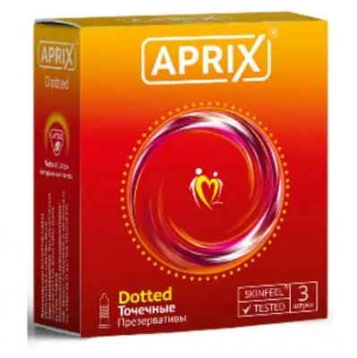 Купить aprix (априкс) презервативы доттед (точечные) 3шт в Нижнем Новгороде