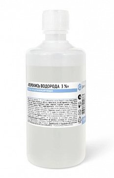 Перекись водорода, раствор для местного и наружного применения 3%, флакон 100мл