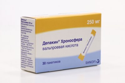 Купить депакин хроносфера, гранулы с пролонгированным высвобождением 250мг, пакетики 30 шт в Нижнем Новгороде