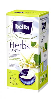 Купить bella (белла) прокладки panty herbes с экстрактом липового цвета 20 шт в Нижнем Новгороде