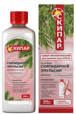 Купить скипар скипидарная эмульсия для ванн смешанная нтв-03, 500мл в Нижнем Новгороде
