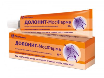Купить долонит-мосфарма, гель для наружного применения 30г в Нижнем Новгороде