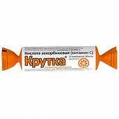 Купить аскорбиновая кислота крутка, таблетки со вкусом апельсина, 10 шт бад в Нижнем Новгороде