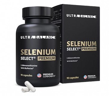 Ultrabalance (Ультрабаланс) Селен Селект премиум, капсулы массой 400 мг, 90 шт БАД