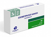 Купить эзомепразол канон, капсулы кишечнорастворимые 20мг 28шт в Нижнем Новгороде