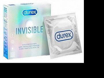 Durex (Дюрекс) презервативы Invisible 3шт