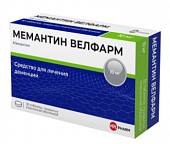 Купить мемантин-велфарм, таблетки, покрытые пленочной оболочкой 10мг, 30 шт в Нижнем Новгороде