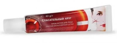 Купить спасательный круг, крем-актив для лица против капилярной сетки, 40г в Нижнем Новгороде