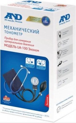 Купить тонометр механический a&d (эй энд ди) ua-100 эконом, со встроенным фонендоскопом в Нижнем Новгороде