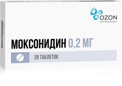 Купить моксонидин, таблетки, покрытые оболочкой 0,2мг, 28 шт в Нижнем Новгороде