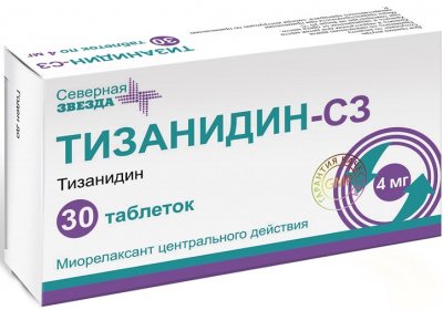 Купить тизанидин-сз, таблетки 4мг, 30шт в Нижнем Новгороде