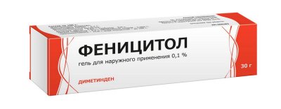 Купить феницитол, гель для наружного примения 0,1%, 30г от аллергии в Нижнем Новгороде