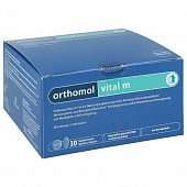 Купить orthomol vital m (ортомол витал м), двойное саше (таблетка+капсула), 30 шт бад в Нижнем Новгороде