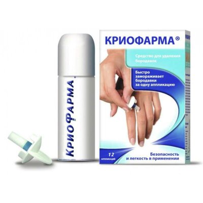 Купить криофарма, средство для удаления бородавок, аэрозоль, 35мл+12аппликаторов в Нижнем Новгороде