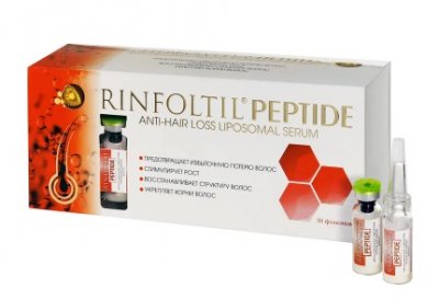 Купить rinfoltil (ринфолтил) пептид липосомальная сыворотка против выпадения волос, 30 шт + дозатор, 3 шт в Нижнем Новгороде