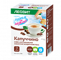 Леовит Худеем за неделю кофе Капуччино жиросжигающий комплекс, 7 шт