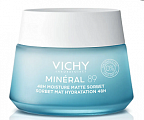 Купить vichy mineral 89 (виши) матирующий гель-сорбет с увлажнением 48 ч для лица, 50 мл в Нижнем Новгороде