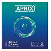 Купить aprix (априкс) презервативы ribbed (ребристые) 3шт в Нижнем Новгороде