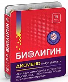 Купить биолигин дисмено (bioligin dysmeno), капсулы массой 450мг, 15 шт бад в Нижнем Новгороде