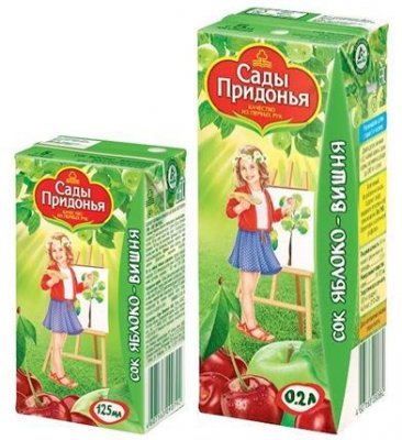 Купить сады придонья сок, ябл/виш 125мл (сады придонья апк, россия) в Нижнем Новгороде