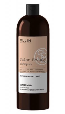 Купить ollin prof salon beauty (оллин) шампунь для волос с экстрактом семян льна, 1000 мл в Нижнем Новгороде